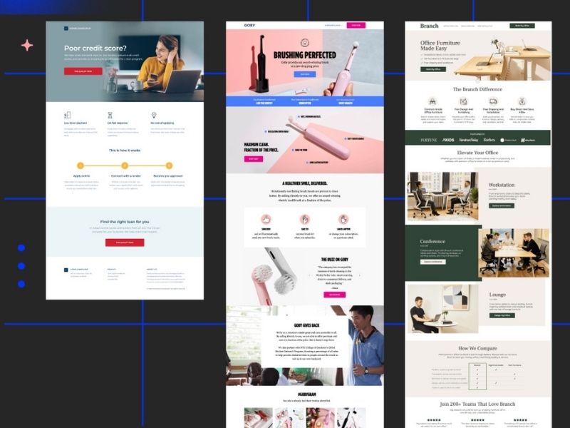 Thiết kế landing page